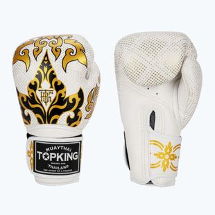 Top King Boxhandschuhe Kanok weiß