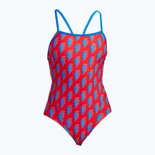 Einteiler Badeanzug Damen Funkita Single Strap One Piece hot volt