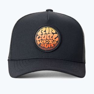 Kinder-Basecap Rip Curl Wetsuit Icon Trucker washed black
