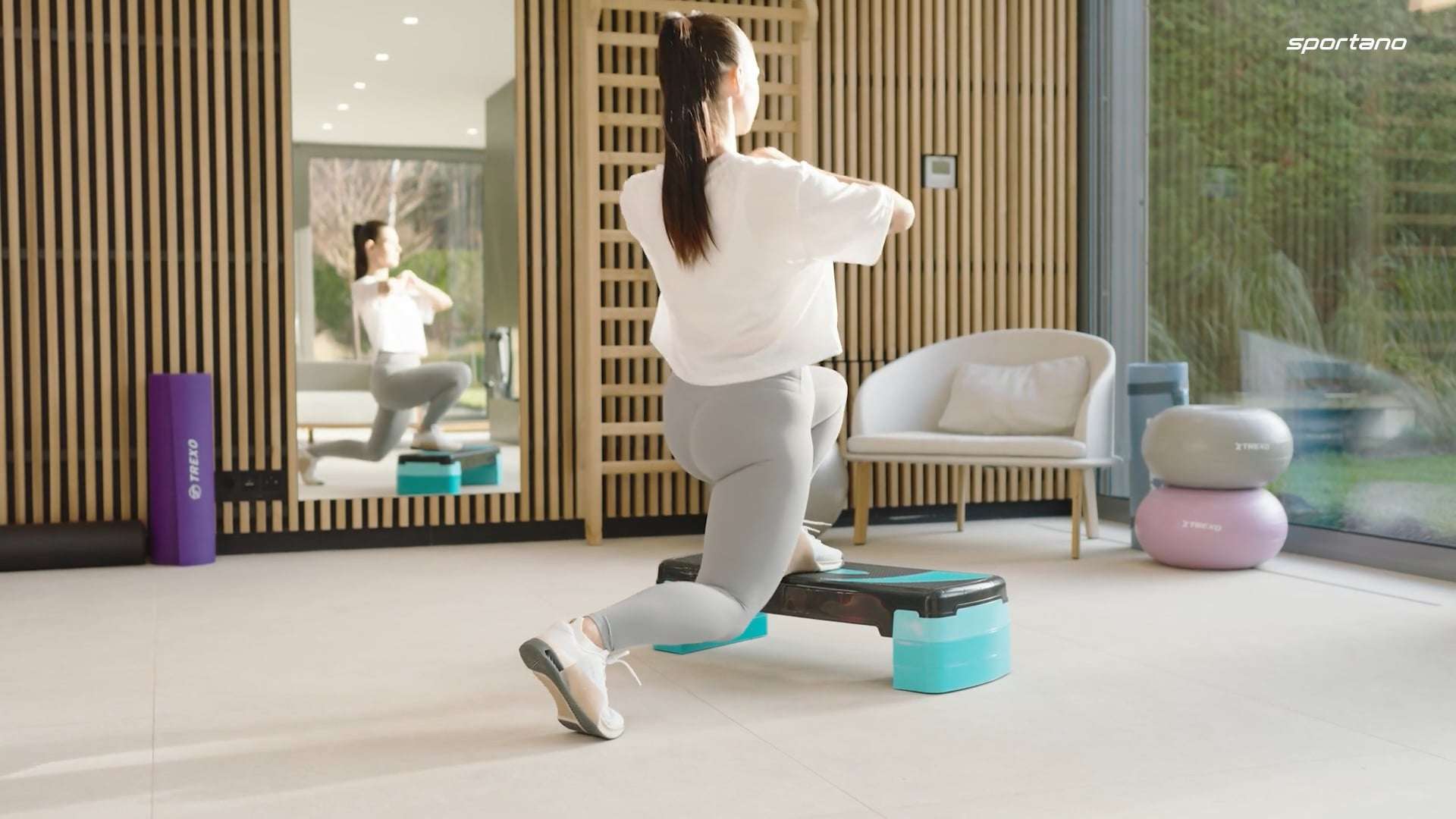 XTREXO Aerobic-Stepper TXO-B4W009 grau