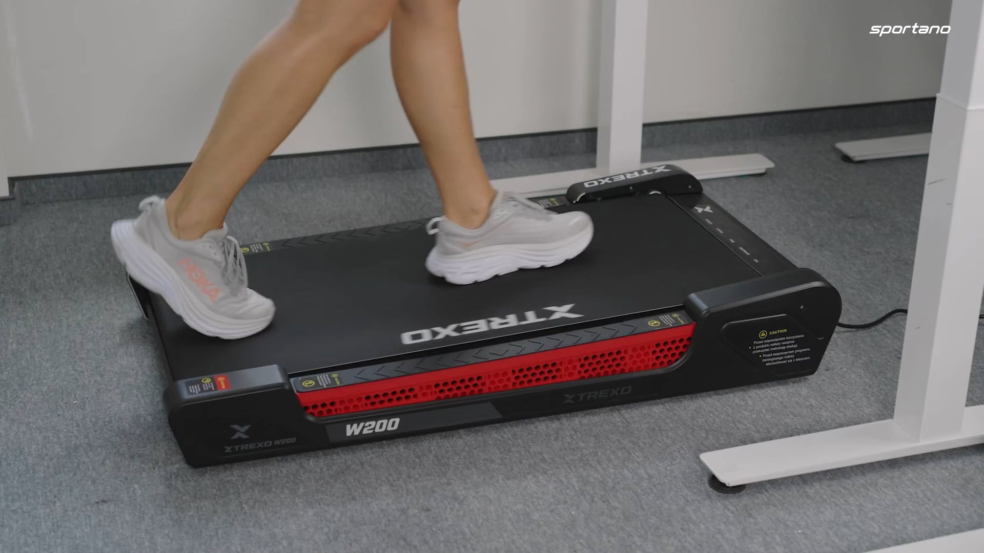 TREXO Walking Pad W200 elektrisches Laufband schwarz