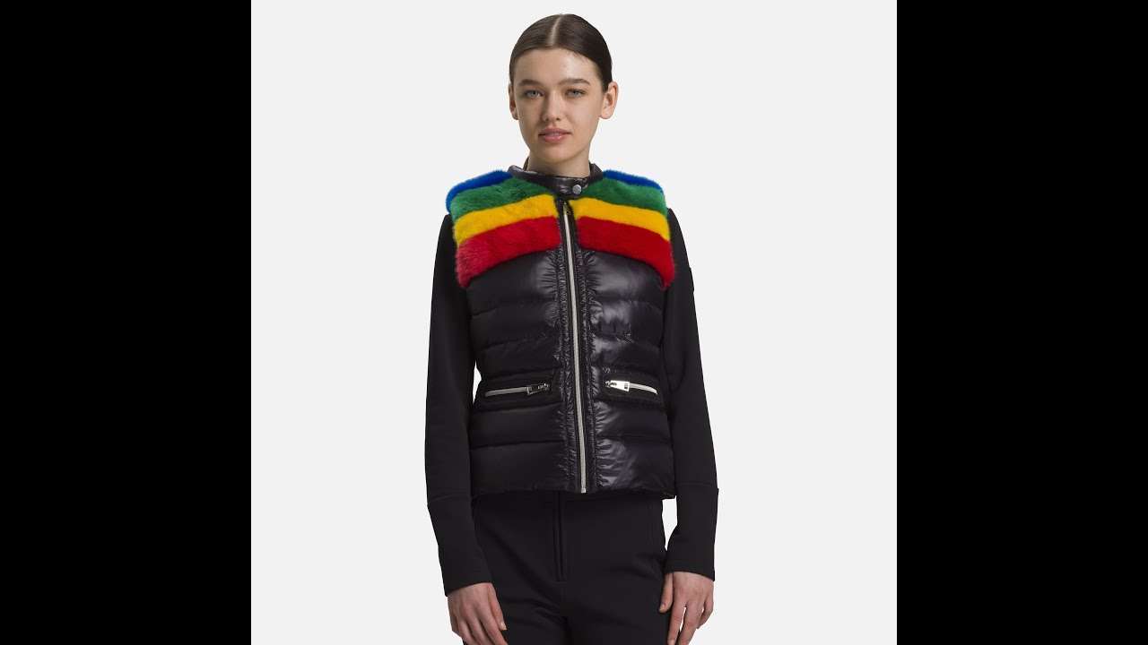 Ärmellose Skijacke für Frauen Rossignol W Beam Light white