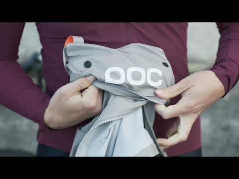 Fahrradjacke für Männer POC Signal All-weather moonstone grey