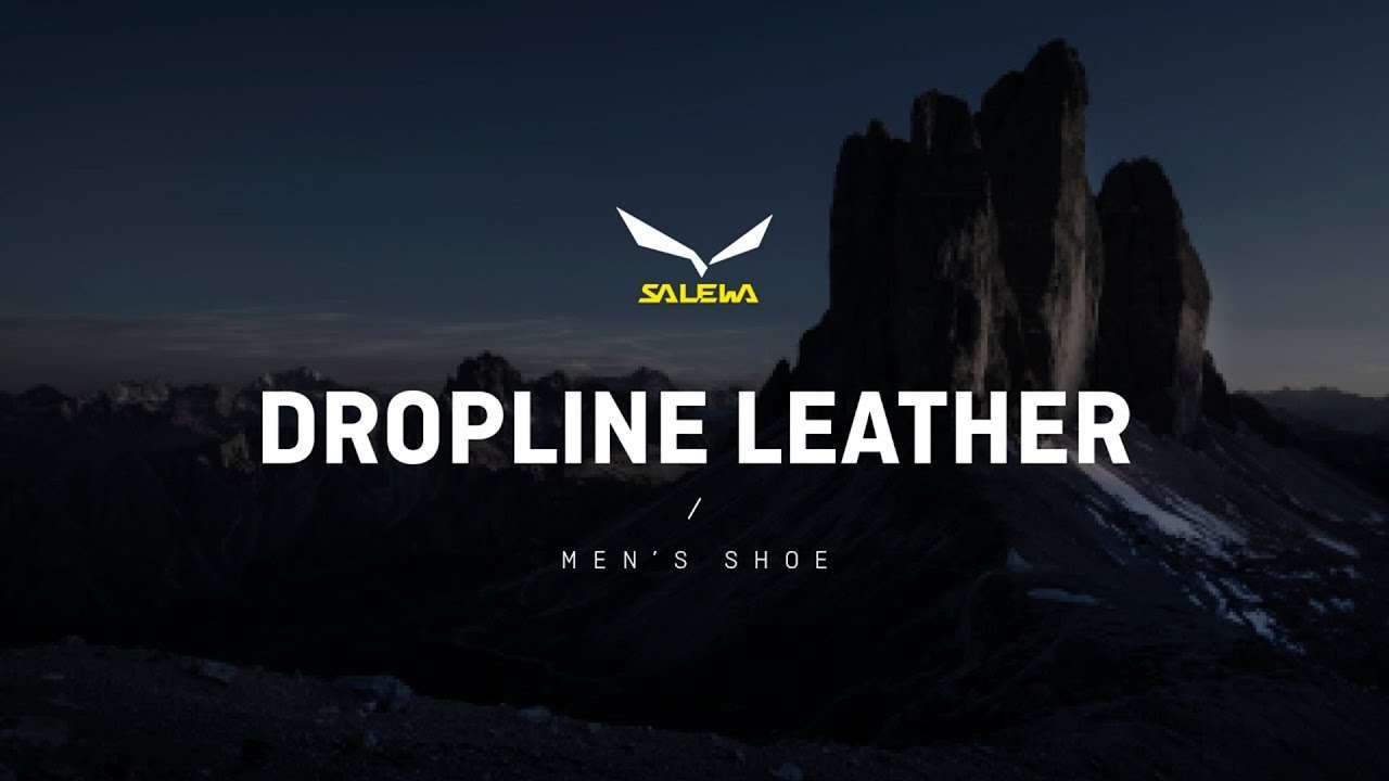 Salewa Dropline Leder Damen Wanderschuhe rosa 00-0000061394