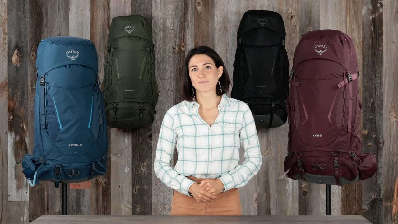 Herren-Trekking-Rucksack Osprey Kestrel 38 l schwarz 10004767